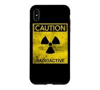 Symbole d'avertissement Grunge de Danger nu ire radioactif Coque pour iPhone XS Max