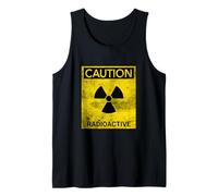 Symbole d'avertissement Grunge de Danger nu ire radioactif Débardeur