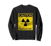 Symbole d'avertissement Grunge de Danger nu ire radioactif Sweatshirt