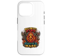 Symbole de Bataille Nordique du feu runique Art Guerrier Coque pour iPhone 16 Pro