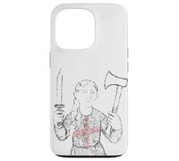 Symbole de Fille Couteau Anglais et Hache Joan of Union Jack Coque pour iPhone 13 Pro