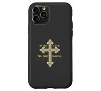 Symbole de Foi orthodoxe avec Inscription « in This Sign Thou Shalt Conquer » Coque pour iPhone 11 Pro