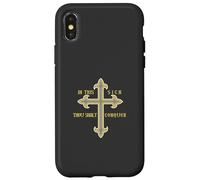 Symbole de Foi orthodoxe avec Inscription « in This Sign Thou Shalt Conquer » Coque pour iPhone X/XS