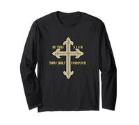 Symbole de Foi orthodoxe avec Inscription « in This Sign Thou Shalt Conquer » Manche Longue