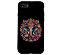 Symbole de Ganesh Yoga Hindou Elephant God Ganesh Puja Coque pour iPhone SE (2020) / 7/8