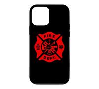 Symbole de la Croix maltaise florienne du Pompier du Service des Pompiers Coque pour iPhone 12 Mini