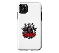 Symbole de la mythologie Noire Yama Hindou Seigneur de la Mort Coque pour iPhone 11 Pro Max
