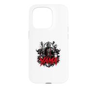 Symbole de la mythologie Noire Yama Hindou Seigneur de la Mort Coque pour iPhone 15 Pro