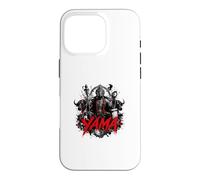 Symbole de la mythologie Noire Yama Hindou Seigneur de la Mort Coque pour iPhone 16 Pro