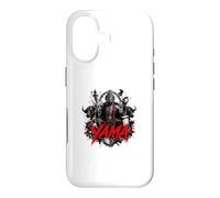 Symbole de la mythologie Noire Yama Hindou Seigneur de la Mort Coque pour iPhone 17