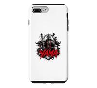 Symbole de la mythologie Noire Yama Hindou Seigneur de la Mort Coque pour iPhone 7 Plus/8 Plus