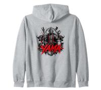 Symbole de la mythologie Noire Yama Hindou Seigneur de la Mort Sweat à Capuche
