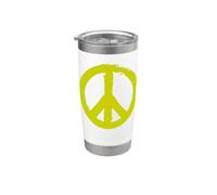 Symbole de la - paix signe de paix - PEACE Gobelet isotherme en acier inoxydable double paroi