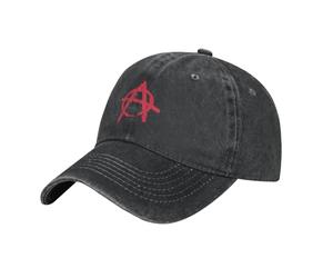 Symbole De l'anarchie Unisexe Chapeaux Pare-Soleil Réglable Casquette De Baseball Respirant Strapback Cap pour Trucker Sport Adulte