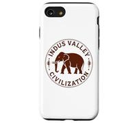 Symbole de l'éléphant de la civilisation de la vallée de Coque pour iPhone SE (2020) / 7/8