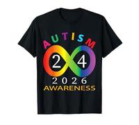 Symbole de l'infini Arc-en-Ciel - Design neurodiversité et Inclusion T-Shirt
