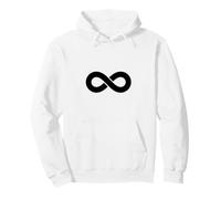 Symbole de l'infini Minimaliste, Spirituel, Romantique, Amour éternel Sweat à Capuche