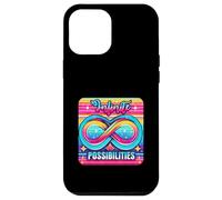 Symbole de l'infini rétro et Vibrant, Design potentiel illimité Coque pour iPhone 12 Pro Max