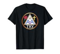 Symbole de l'ordre rosicrucien Try T-Shirt