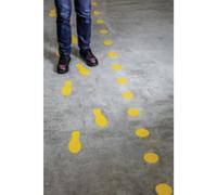 Symbole de marquage au sol 'Pieds', autocollant