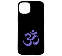 Symbole de méditation Hindou Om Yoga Aum Ohm pour Homme et Femme Coque pour iPhone 15 Plus
