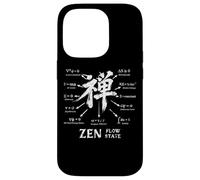 Symbole de méditation Japonais Zen Kanji Coque pour iPhone 14 Pro