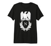 Symbole de Napoléon Bonaparte - T-Shirt Aigle et Couronne T-Shirt Haut de Gamme
