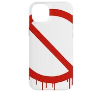 Symbole De Non Coulant Dripping Prohibition Sign Coque pour iPhone 14 Plus