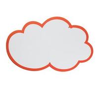 Symbole de notation 'nuage', autocollant, 150x230mm