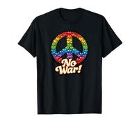 Symbole de Paix coloré, Paix, Anti-Guerre, Pas de Guerre T-Shirt
