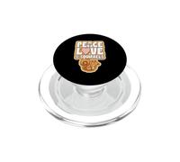 Symbole de Paix en Forme de cœur et d'écureuils PopSockets PopGrip pour MagSafe