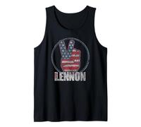 Symbole de Paix John Lennon Icône Rock des années 70 Cadeau Débardeur