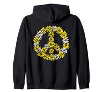 Symbole de paix marguerites - Fleurs de marguerites florales pour amoureux de la paix Sweat à Capuche