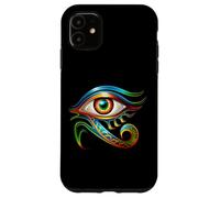 Symbole de Protection du Dieu égyptien Ancien L'œil d'Horus Coque pour iPhone 11