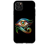 Symbole de Protection du Dieu égyptien Ancien L'œil d'Horus Coque pour iPhone 11 Pro Max