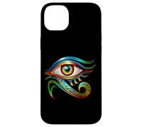 Symbole de Protection du Dieu égyptien Ancien L'œil d'Horus Coque pour iPhone 14 Plus