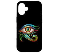 Symbole de Protection du Dieu égyptien Ancien L'œil d'Horus Coque pour iPhone 16