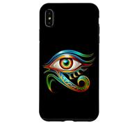 Symbole de Protection du Dieu égyptien Ancien L'œil d'Horus Coque pour iPhone XS Max