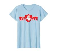 Symbole de protestation du drapeau blanc rouge blanc de la Biélorussie Pogonya T-Shirt