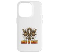 Symbole de Puissance égyptienne Antique Ankh of Might Coque pour iPhone 14 Pro