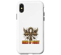 Symbole de Puissance égyptienne Antique Ankh of Might Coque pour iPhone X/XS