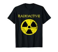 Symbole de retombées de rayonnement nu ire radioactif - Attention au Danger T-Shirt Graphique avec Valeur