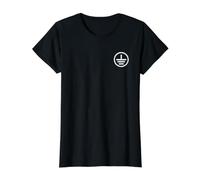 Symbole DE Sol ÉLECTRIQUE RESTANT À LA Terre TECHNOLOGIQUE Electrique T-Shirt Graphique avec Valeur, Femme, Noir, S