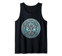 Symbole de sorcière Wicca Wiccan Païen Nouvel an Bienheureux Samhain Débardeur