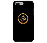 Symbole d'énergie du Bouddha Zen, méditation de Yoga doré, Harmonie Coque pour iPhone 7 Plus/8 Plus