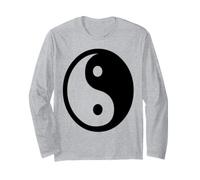Symbole d'équilibre Yin Yang Zen Méditation Spirituelle Manche Longue