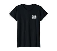 Symbole des Armoiries du Royaume-Uni T-Shirt Graphique avec Valeur
