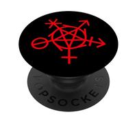 Symbole d'Inclusion de Genre Païen LGBTQI Diversité Wicca PopSockets PopGrip Adhésif