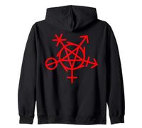 Symbole d'Inclusion de Genre Païen LGBTQI Diversité Wicca Sweat à Capuche