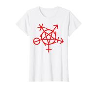 Symbole d'Inclusion de Genre Païen LGBTQI Diversité Wicca T-Shirt Graphique avec Valeur